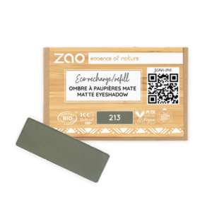 213 Army Green Refill Rectangle Eye Shadow, ZAO