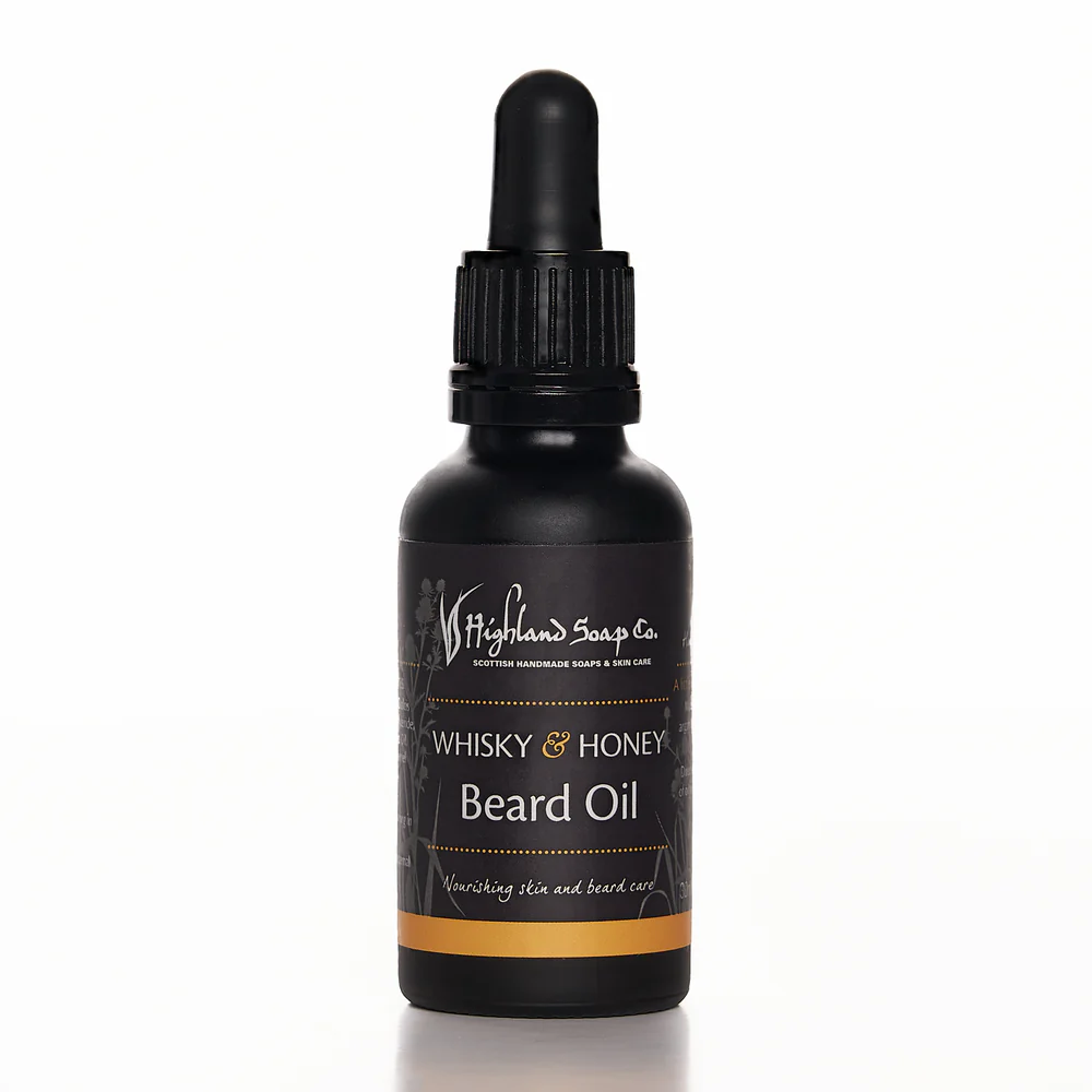 Skjeggolje 30ml Whisky & Honning ~Highland