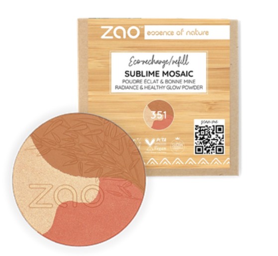 ZAO Refill Sublime Mosaic 351 Gold Medium