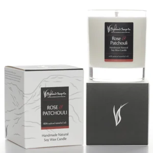 Rose Patchouli Soy Candle