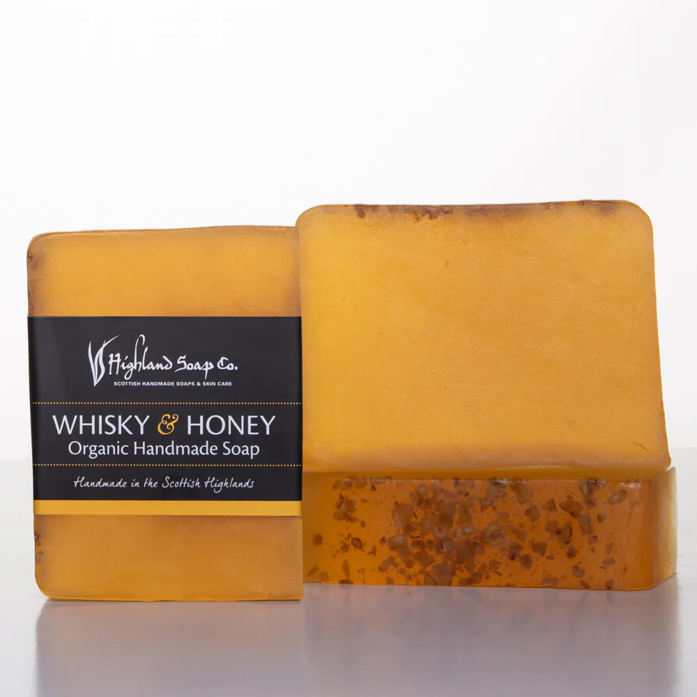 DUO Håndlaget Whisky & Honning Glyserinsåpe 150gr ~ Highland